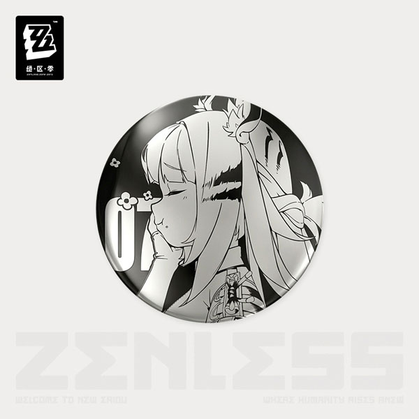 miHoYo Zenless Zone Zero Time Signal Series Vol.2 Tin Badge Ju Fufu