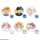 Toho Haikyuu!! Tin Badge Set Beach Ball Ver. Osamu Miya รูปภาพ 2