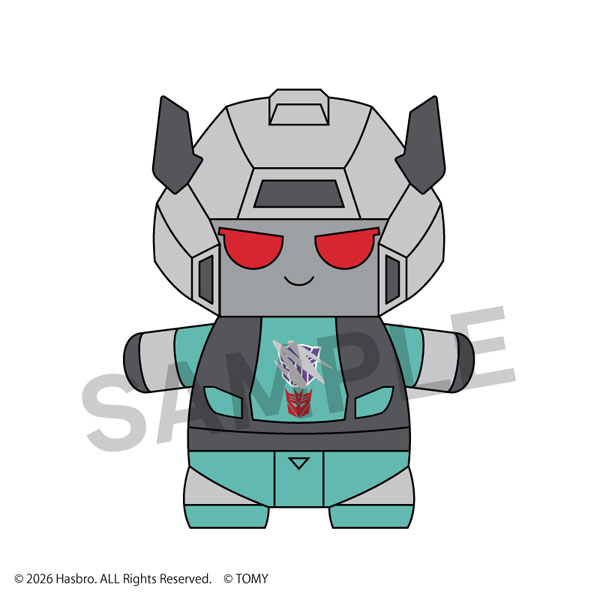 Mochibots Transformers Plush Sideswipe Shattered Glass Ver.
