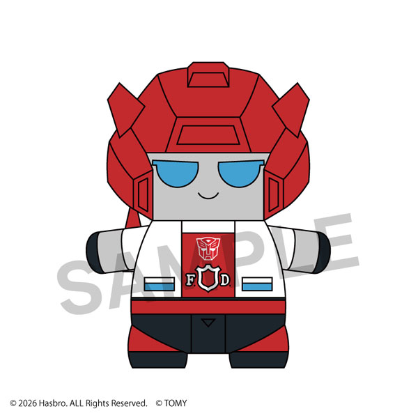 Mochibots Transformers Plush Red Alert