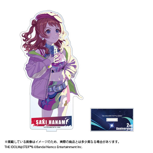 Bandai Namco Gakuen iDOLM@STER 2nd Anniversary Goods Official Acrylic Stand Saki Hanami