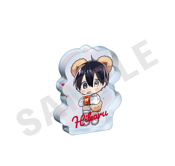 coly "Inkya na Boku ga Futago ni Aisareru Wake" Mini Acrylic Block (Hikaru) รูปภาพ 1