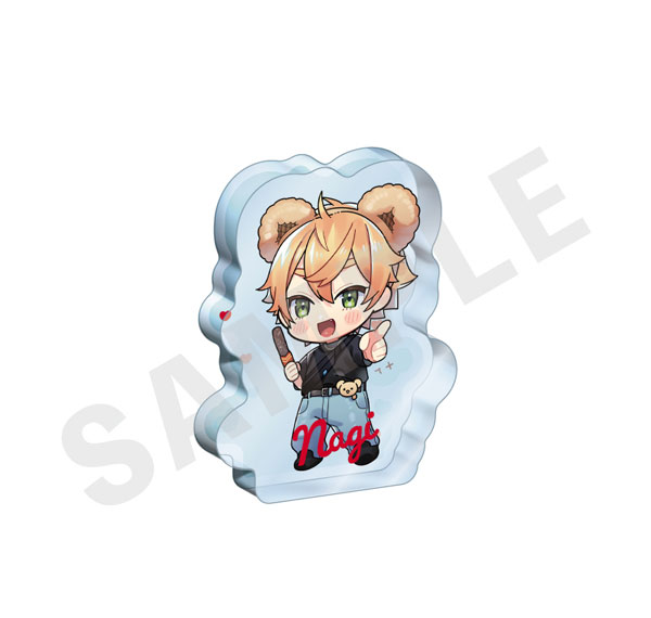 coly "Inkya na Boku ga Futago ni Aisareru Wake" Mini Acrylic Block (Nagi)