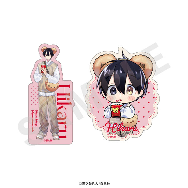 coly "Inkya na Boku ga Futago ni Aisareru Wake" Sticker Set (Hikaru)