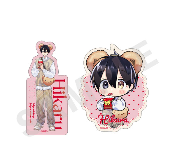 coly "Inkya na Boku ga Futago ni Aisareru Wake" Sticker Set (Hikaru) รูปภาพ 1