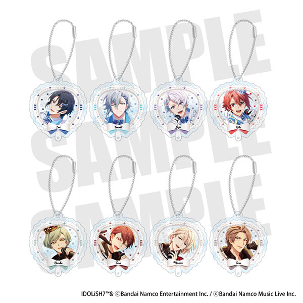 amie Idolish7 Furefure Skeleton Handheld Fan mini Vol.1 8Pack BOX image 1