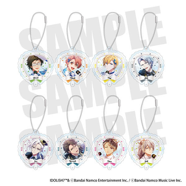 amie Idolish7 Furefure Skeleton Handheld Fan mini Vol.2 8Pack BOX