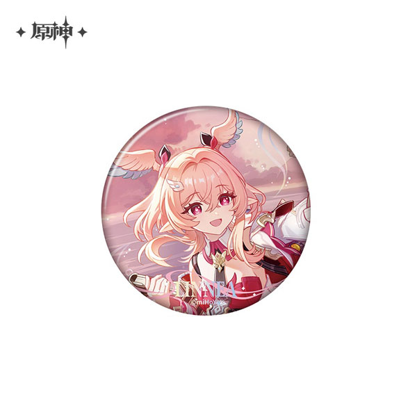 miHoYo Genshin Impact Chara Tin Badge Up! Toward Homecoming Wings Linnea