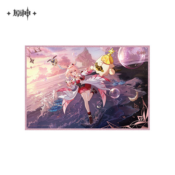 miHoYo Genshin Impact Chara Acrylic Shikishi Up! Toward Homecoming Wings Bild 1