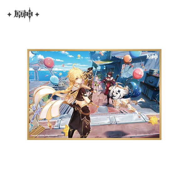 miHoYo Genshin Impact Chara Shikishi Up! Toward Homecoming Wings