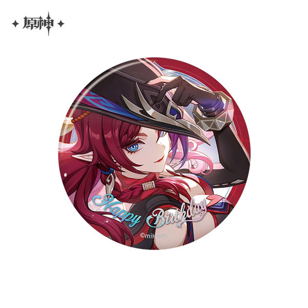 miHoYo Genshin Impact "Destined Day" Chara Tin Badge Chasca (2025)