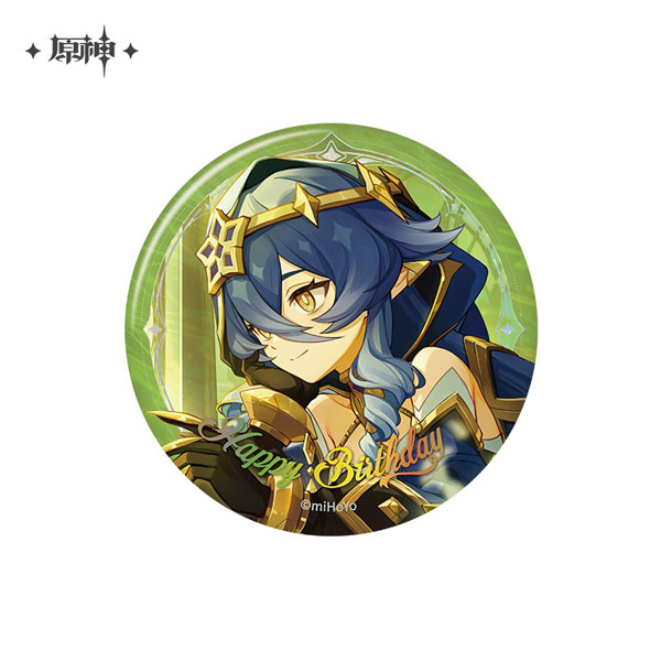 miHoYo Genshin Impact "Destined Day" Chara Tin Badge Layla (2025)