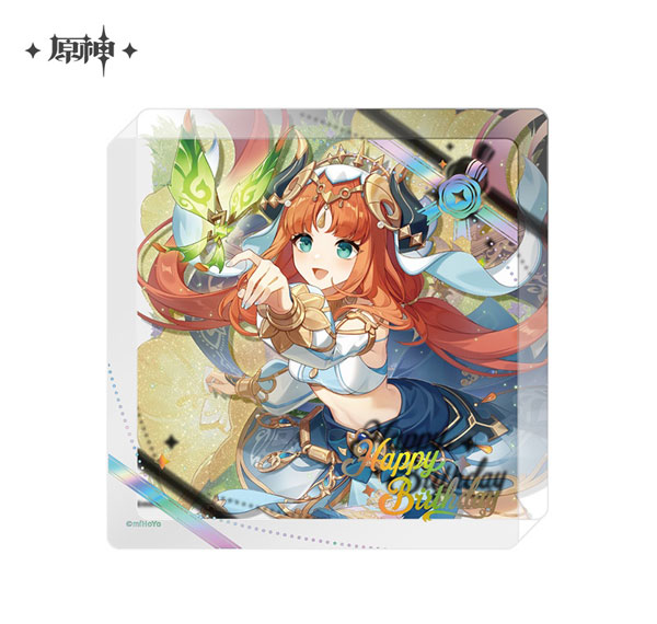 miHoYo Genshin Impact "Destined Day" Chara Thick Acrylic Coaster Nilou (2025) Bild 1