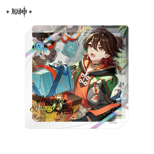 miHoYo Genshin Impact "Destined Day" Chara Thick Acrylic Coaster Gaming (2025)