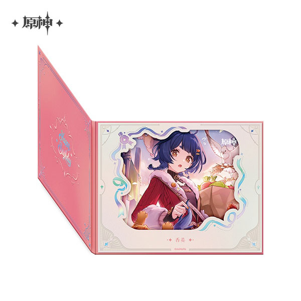 miHoYo Genshin Impact "Destined Day" Character-flipping Style Flower Window Shikishi Xiangling (2025)