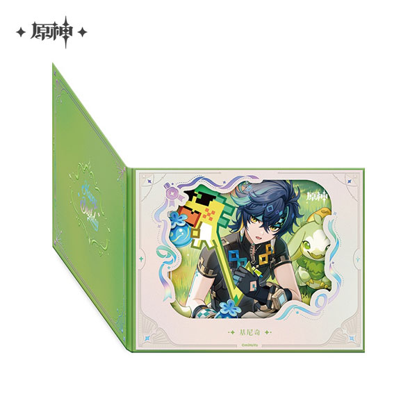 miHoYo Genshin Impact "Destined Day" Character-flipping Style Flower Window Shikishi Kinich (2025)