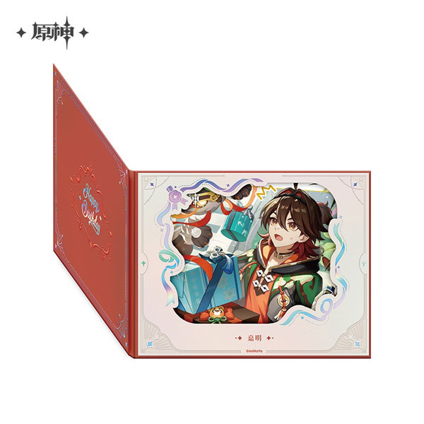 miHoYo Genshin Impact "Destined Day" Character-flipping Style Flower Window Shikishi Gaming (2025)