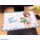 Curtain Damashii [Girls und Panzer das Finale] New Illustration Rubber Mat (Miho Nishizumi / Water Gun Tan Ver.) gambar 2