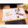 Curtain Damashii [Girls und Panzer das Finale] New Illustration Rubber Mat (Erika Itsumi / Water Gun Tan Ver.) 画像 2