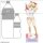 Curtain Damashii [Girls und Panzer das Finale] New Illustration Jumbo Acrylic Stand (Darjeeling / Water Gun Tan Ver.) รูปภาพ 2