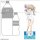 Curtain Damashii [Girls und Panzer das Finale] New Illustration Jumbo Acrylic Stand (Alice Shimada / Water Gun Tan Ver.) รูปภาพ 2