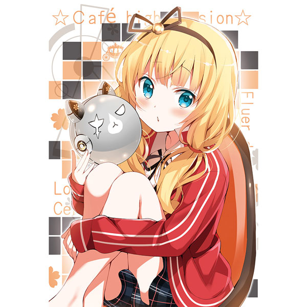 Curtain Damashii [Is the order a rabbit? BLOOM] Pillow Cover (Syaro / Clockwork Rabbits) image 1
