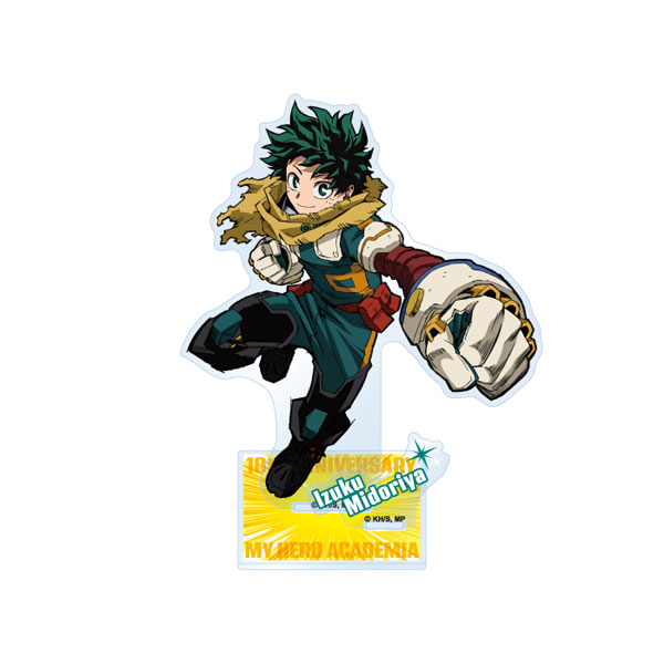 Toho My Hero Academia ครบรอบ 10 ปี อนิเมะทีวี คีย์วิชวล อะคริลิกสแตนด์ Izuku Midoriya