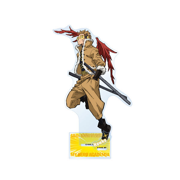 Toho My Hero Academia ครบรอบ 10 ปีอนิเมะทีวี คีย์วิชวล อะคริลิกสแตนด์ Hawks