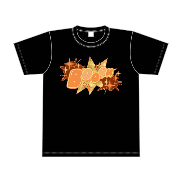 Toho My Hero Academia 10th Anniversary Sound Effect T-shirt Katsuki Bakugo M Size รูปภาพ 1