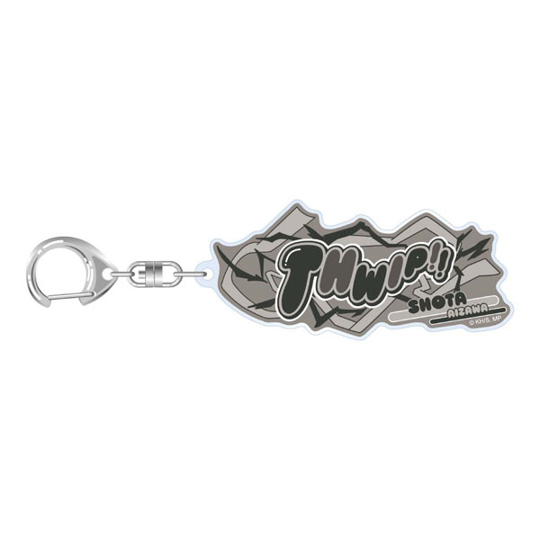 Toho My Hero Academia 10th Anniversary Sound Effect Acrylic Keychain Shota Aizawa