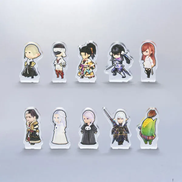 Square Enix Final Fantasy XIV 迷你壓克力方塊收藏集 Vol.2 10入組 BOX 圖片 1