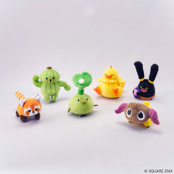Square Enix Final Fantasy XIV Mini Puppet Plush Collection Vol.2 6Pack BOX