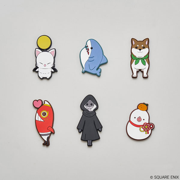 Square Enix Final Fantasy XIV Rubber Magnet Collection Vol.2 6Pack BOX