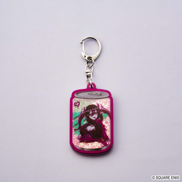 Square Enix Final Fantasy XIV Energy Drink Glitter Keychain Succubus