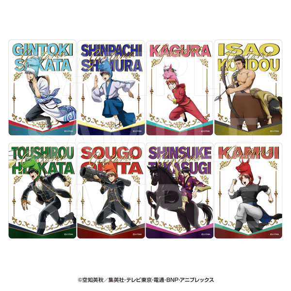 EDITH inc. "Gintama" Trading Clear Card 8Pack BOX Bild 1