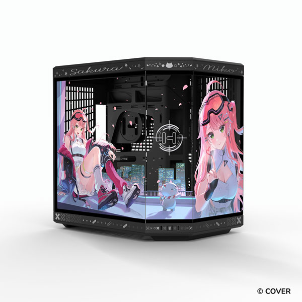 HYTE HYTE Y70 Sakura Miko Black hololive "Sakura Miko" Exclusive Collaboration Model Black