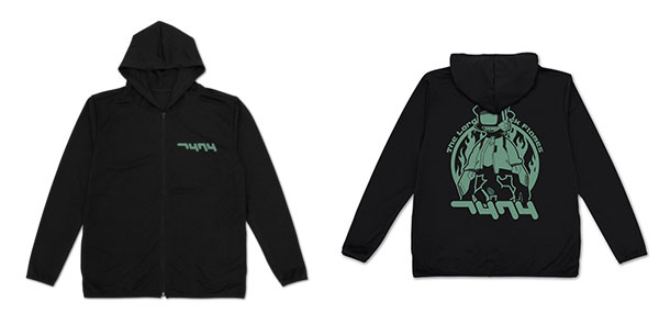 COSPA FLCL Canti Thin Dry Hoodie /BLACK-XL รูปภาพ 1