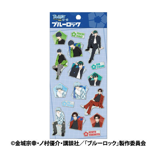 Ensky TV-Anime "Bluelock" Churupuku Sticker 1 Bild 1