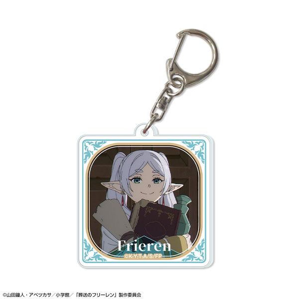 License Agent TV Anime "Frieren: Beyond Journey's End" Acrylic Keychain Ver.3 Design 02 (Frieren /B)