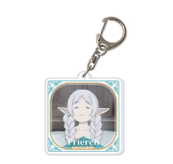 License Agent TV Anime "Frieren: Beyond Journey's End" Acrylic Keychain Ver.3 Design 03 (Frieren /C)