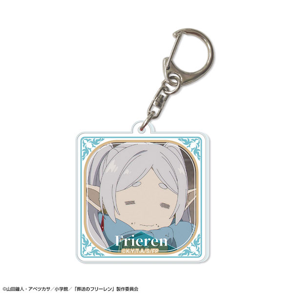 License Agent TV Anime "Frieren: Beyond Journey's End" Acrylic Keychain Ver.3 Design 06 (Frieren /F)