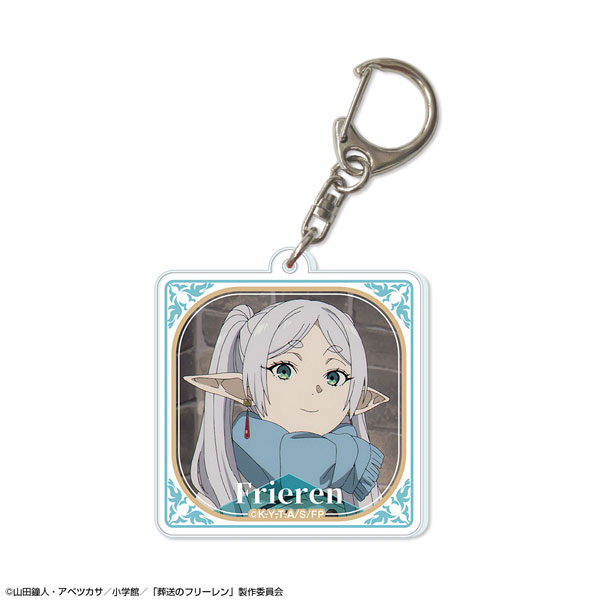 License Agent TV Anime "Frieren: Beyond Journey's End" Acrylic Keychain Ver.3 Design 08 (Frieren /H)