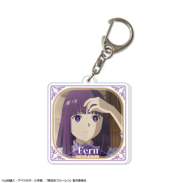 License Agent TV Anime "Frieren: Beyond Journey's End" Acrylic Keychain Ver.3 Design 09 (Fern /A)