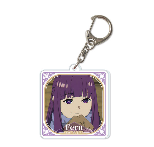 License Agent TV Anime "Frieren: Beyond Journey's End" Acrylic Keychain Ver.3 Design 12 (Fern /D)