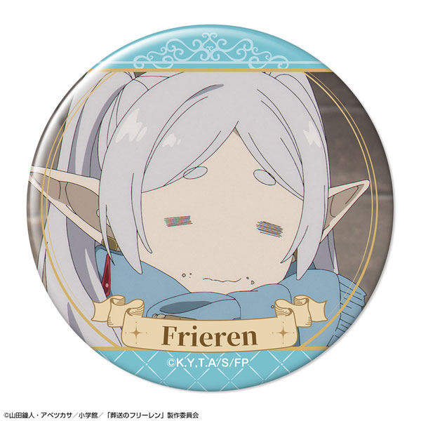 License Agent TV Anime "Frieren: Beyond Journey's End" Tin Badge Ver.3 Design 01 (Frieren /A)