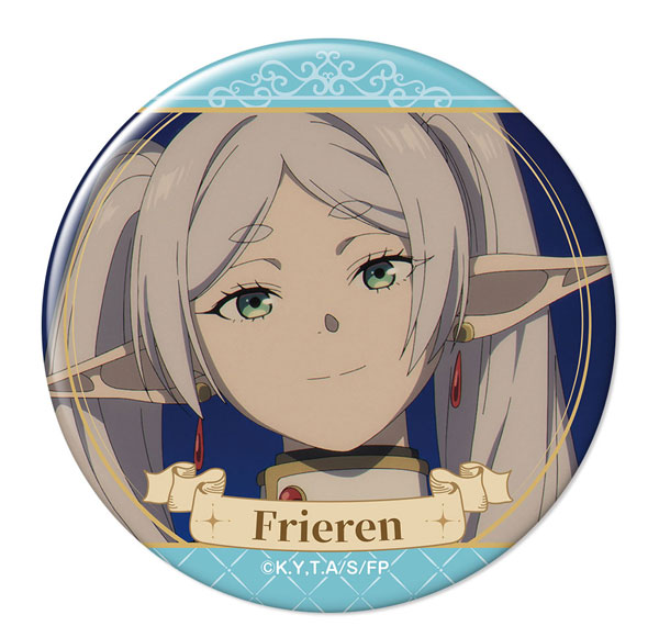 License Agent TV Anime "Frieren: Beyond Journey's End" Tin Badge Ver.3 Design 03 (Frieren /C)