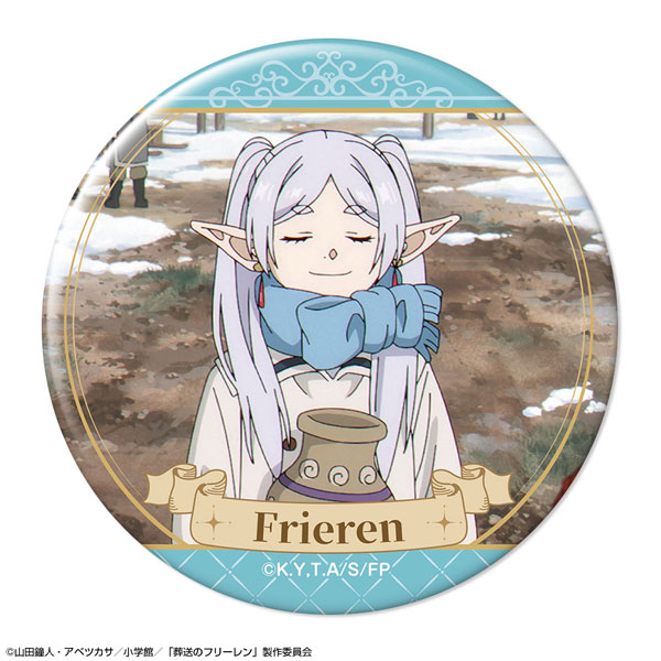License Agent TV Anime "Frieren: Beyond Journey's End" Tin Badge Ver.3 Design 04 (Frieren /D)