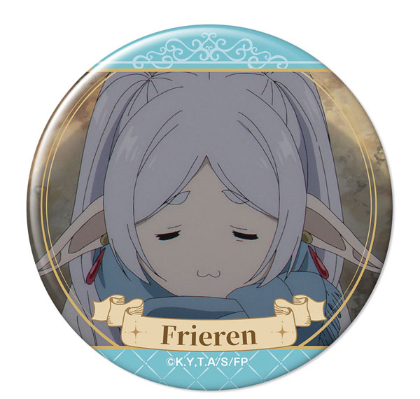 License Agent TV Anime "Frieren: Beyond Journey's End" Tin Badge Ver.3 Design 08 (Frieren /H) รูปภาพ 1