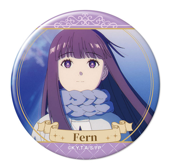 License Agent TV Anime "Frieren: Beyond Journey's End" Tin Badge Ver.3 Design 10 (Fern /B) image 1