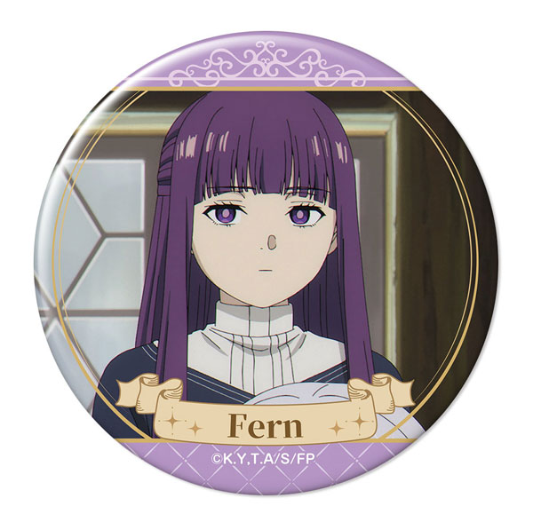 License Agent TV Anime "Frieren: Beyond Journey's End" Tin Badge Ver.3 Design 12 (Fern /D) image 1